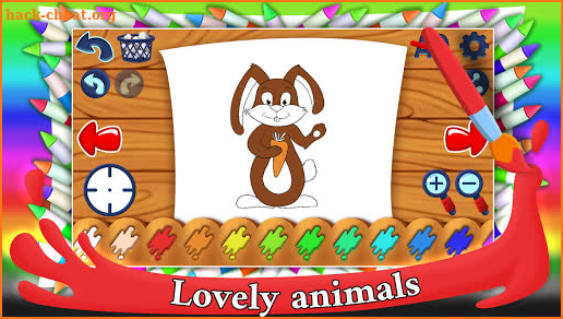 Beautiful Coloring Book For Kids - Preschool Games screenshot