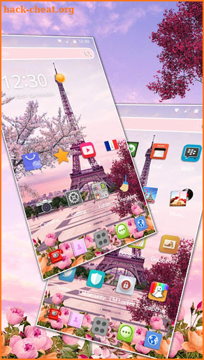 Beautiful Eiffel Tower Love Theme🗼 screenshot