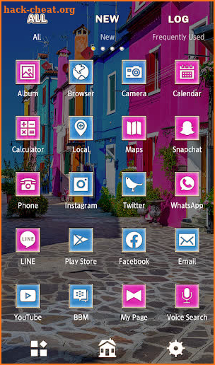 Beautiful Wallpaper Colorful Burano Theme screenshot