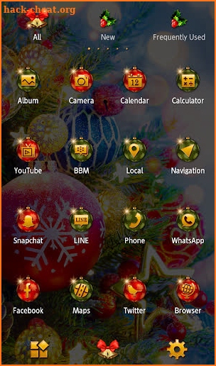 Beautiful Wallpaper Xmas Decorations Theme screenshot