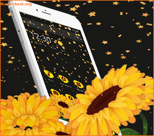 Beautify Yellow Sunflower Theme screenshot