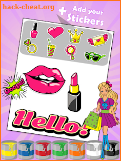 Beauty Coloring Book 2 screenshot