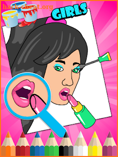 Beauty Coloring Book 3 screenshot