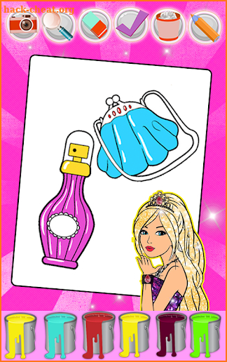 Beauty Coloring Book : Fashion for girls screenshot