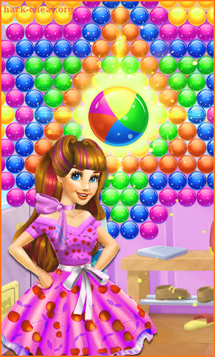 Beauty Girl Makeup Bubble screenshot