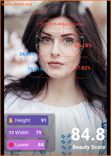 Beauty Score, Face Analysis - Golden Ratio Face screenshot