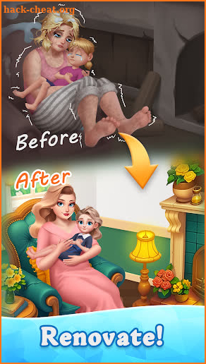 Beauty Tiles: Story & Makeover screenshot