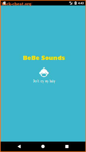 BeBe Sound - White Noise, Lullaby, Baby Sleep Song screenshot