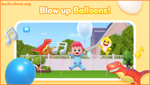 Bebefinn Birthday Party: Game screenshot