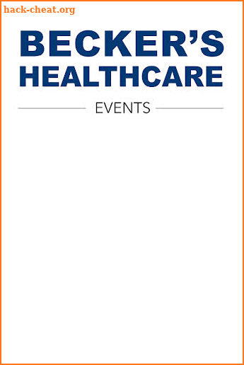 Becker’s Healthcare Events screenshot