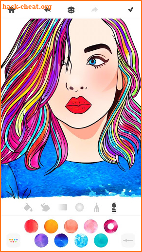 Becolor - Creative Coloring Book screenshot