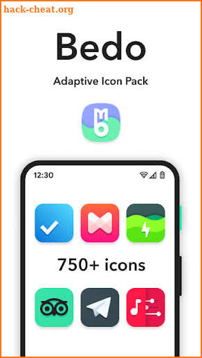 Bedo Adaptive Icon Pack screenshot