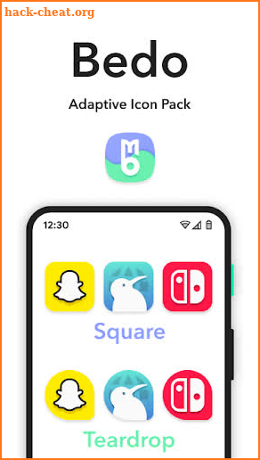 Bedo Adaptive Icon Pack screenshot