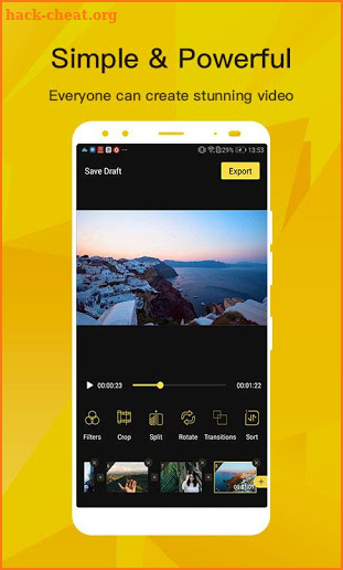 BeeCut - Incredibly Easy Video Editor for Phone screenshot