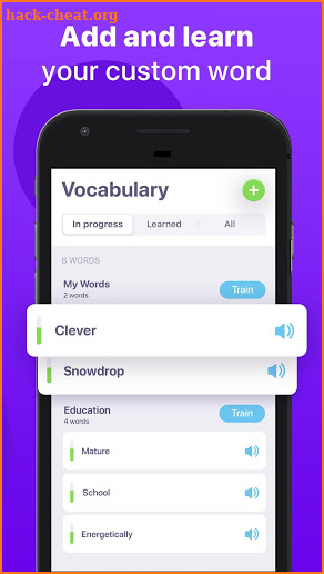 BeeLingvo: learn 20+ languages screenshot