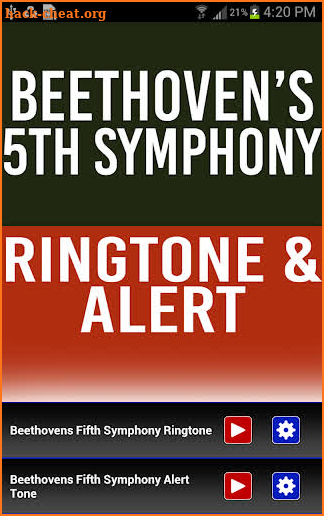 Beethoven's Fifth Symphony screenshot