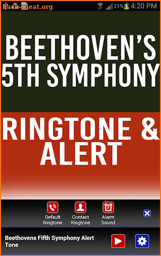 Beethoven's Fifth Symphony screenshot