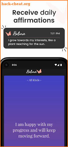 Believe - Daily Affirmations screenshot