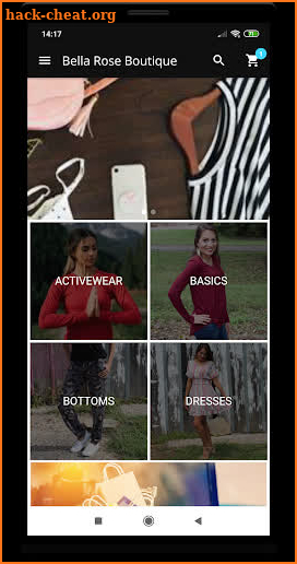 Bella Rose Boutique screenshot