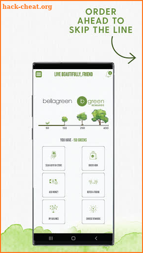 bellagreen screenshot