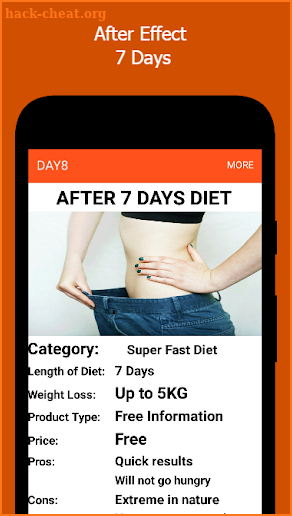 Belly Fat Burner - 7 day  Challenge screenshot