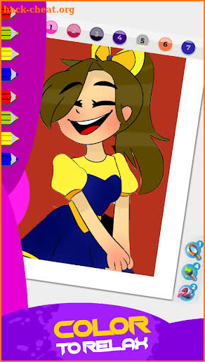 Bely: Y beto coloring book screenshot