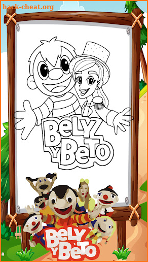 bely y beto de colorear bely screenshot