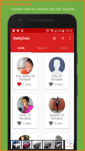 BeMyDate Uganda - Dating App to Chat and Find Love screenshot