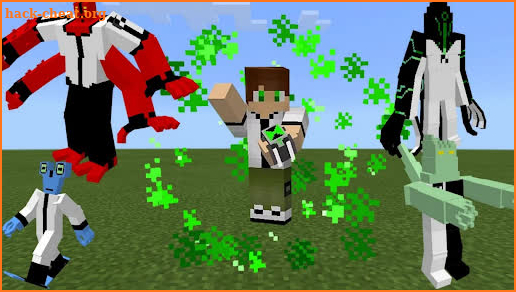 Ben 10 Addon Mod For Minecraft screenshot