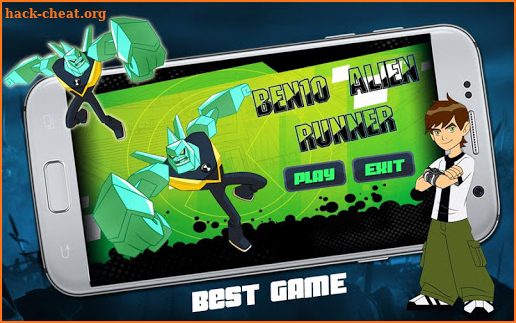 Ben 10 alien run screenshot