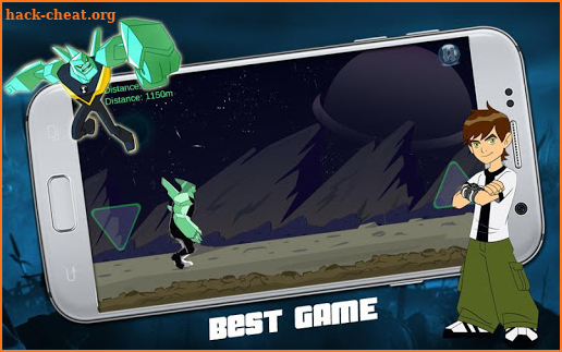 Ben 10 alien run screenshot