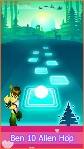 Ben 10 Hop Tiles  Edm Games screenshot