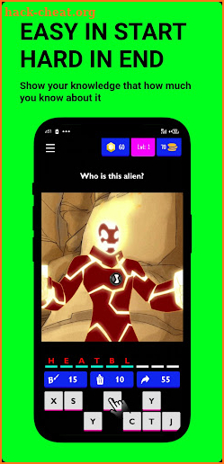 Ben 10 trivia screenshot