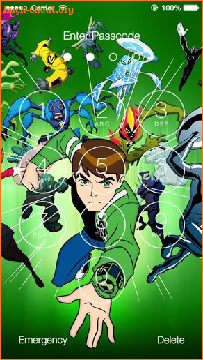 Ben 10 Ultimate Alien HD Lock Screen screenshot