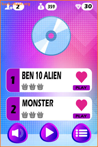 Ben Alien 10 Piano Tiles screenshot