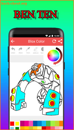 ben coloring 10 ultimate of tens aliens 2020 screenshot
