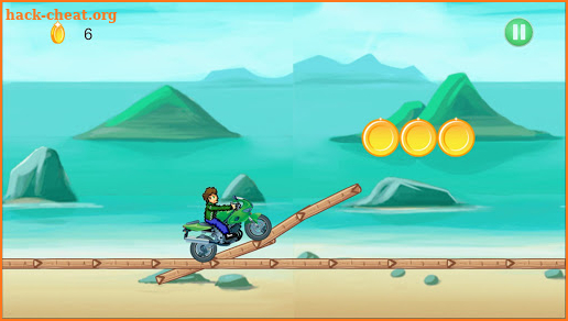 Ben Motorcycle Stunts Racing screenshot