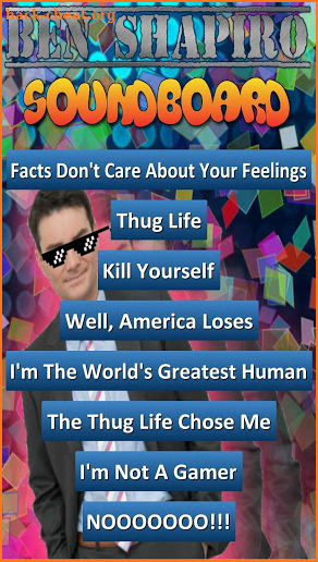 Ben Shapiro SoundBoard screenshot