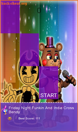 Bendi And FNAF Piano Tiles screenshot