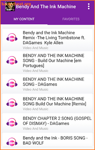 Bendy and The Ink Machine - Music & Lyrics screenshot