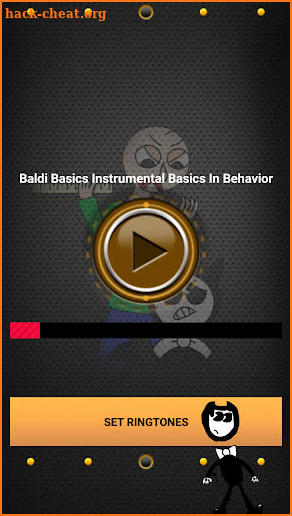 Bendy Ink Baldy Instrumental Song Ringtones screenshot
