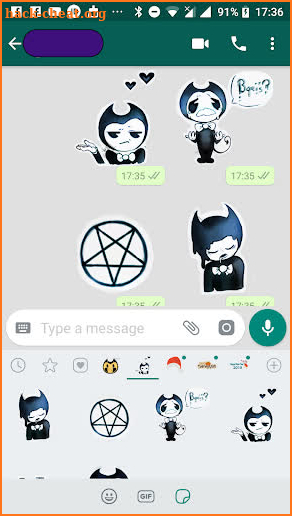 👻 Bendy Ink Machine Stickers for WAStickerApps screenshot