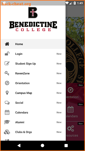 Benedictine College screenshot