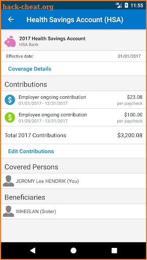 Benefitfocus® screenshot