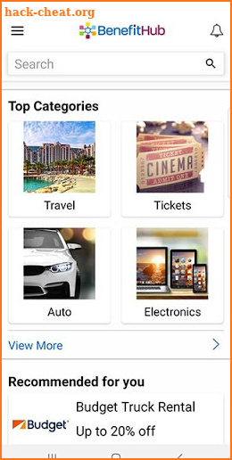 BenefitHub screenshot