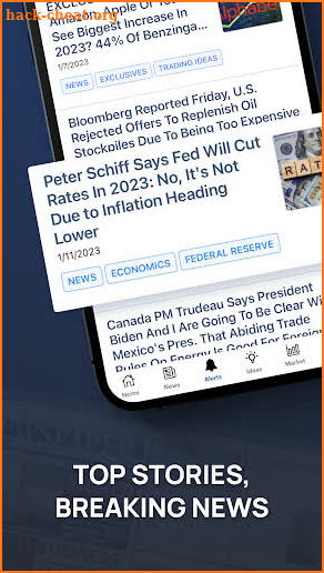 Benzinga Financial News & Data screenshot