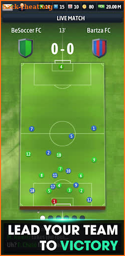 BeSoccer Football Manager screenshot