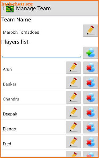 Best Cricket Scorer FULL screenshot