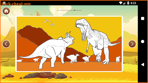 Best Dinosaur Coloring Book screenshot