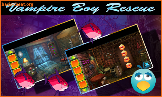 Best Escape Game 433 Vampire Boy Rescue Game screenshot